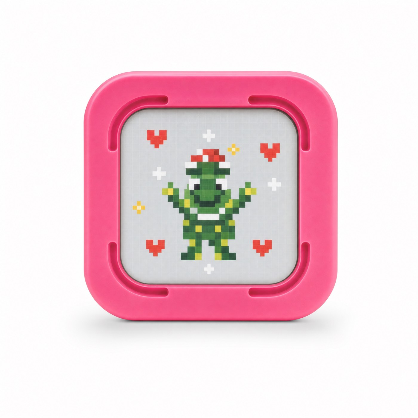 Original Rose Recess device with a vivid pink shell