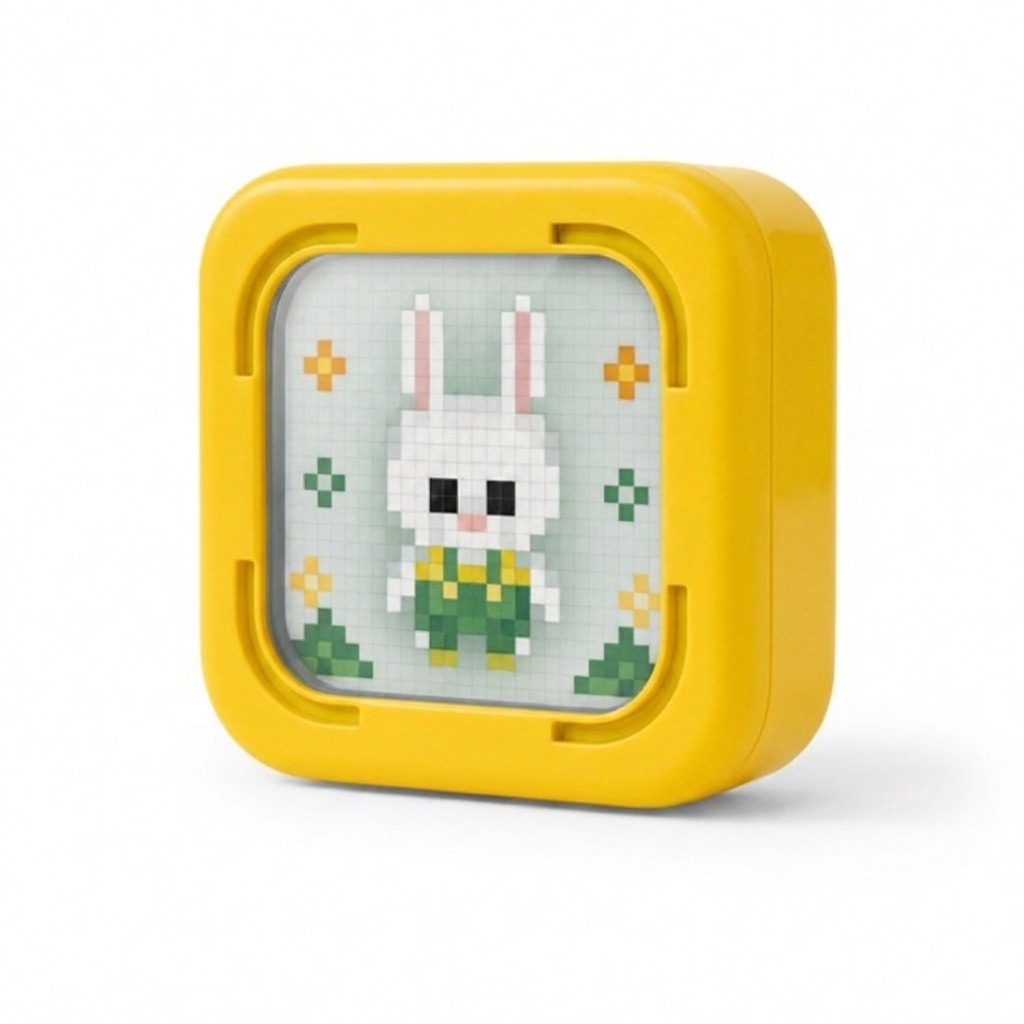 Original Toffee Recess device with a vivid yellow shell